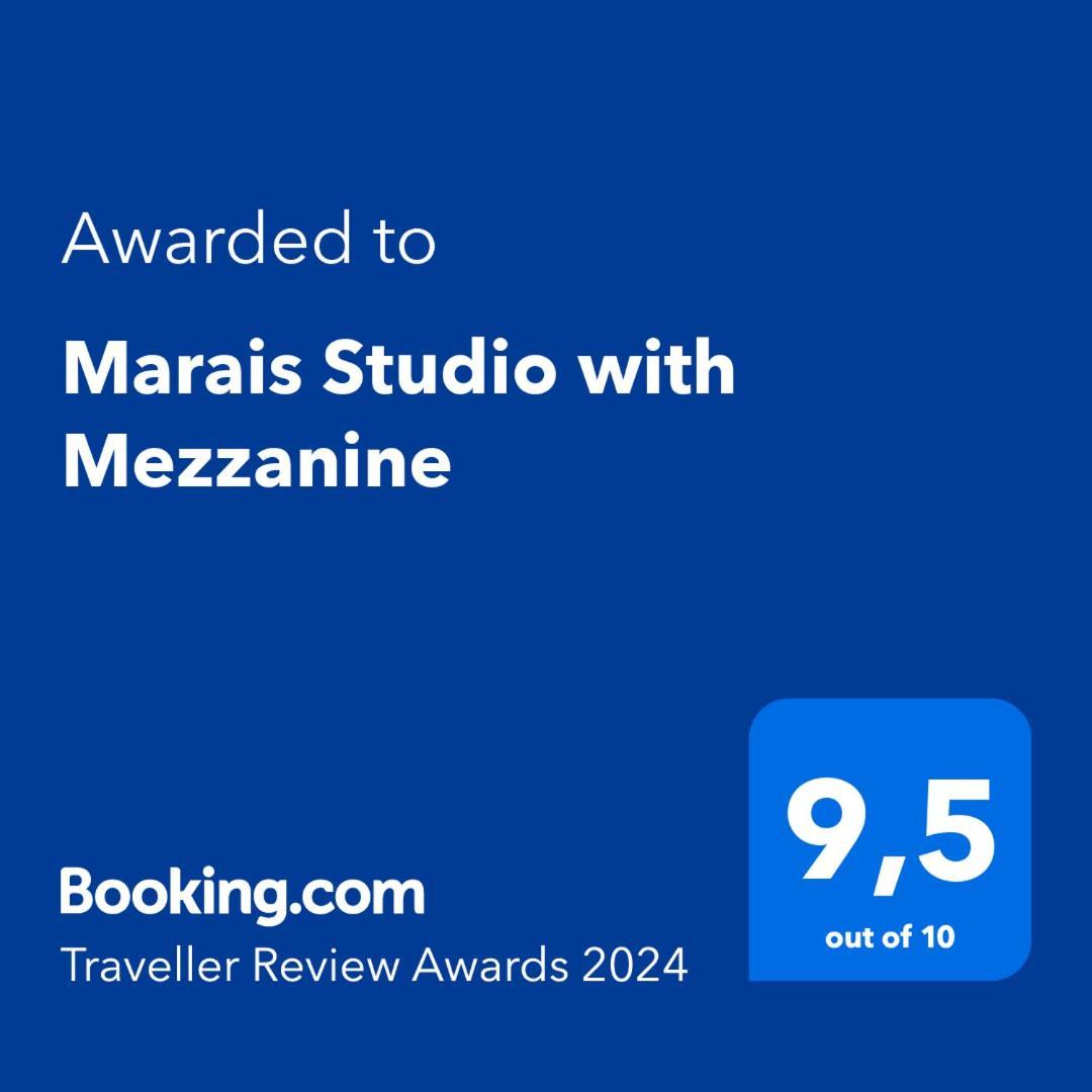 Marais Studio With Mezzanine Paris Extérieur photo