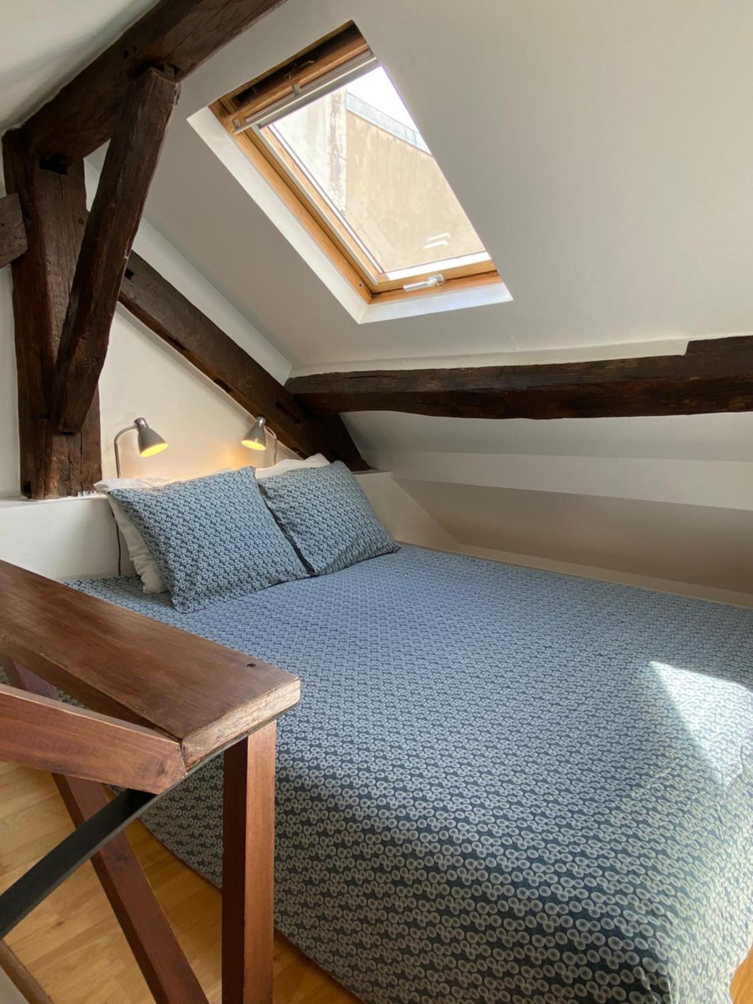 Marais Studio With Mezzanine Paris Extérieur photo