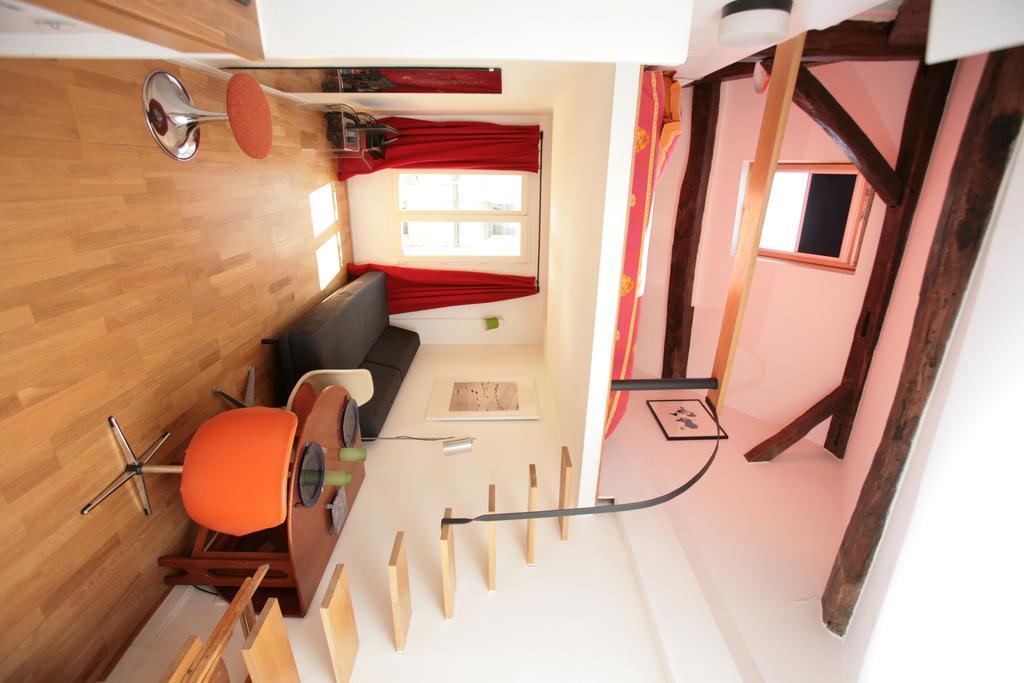Marais Studio With Mezzanine Paris Chambre photo